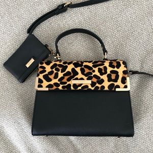 Cheetah print purse hand bag